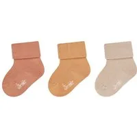 Sterntaler® Basicsocken Baby Socken 3er-Pack uni (3-Paar, 3er-Pack) Baby-Socken 3er-Pack, Umschlag, Bambus-Viskose, weich & hautfreundlich