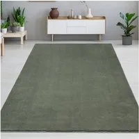Carpetia Teppich Uni, rechteckig, Höhe: 16 mm, super soft & flauschig mit extra dichter Florstruktur