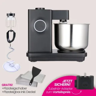 WILFA PROBAKER KM1B-70 – Schwarz, inkl. 9-teiligem Zubehör