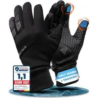 MIVELO Fahrradhandschuhe warme Winterhandschuhe wasserabweisend winddicht mit Touchscreen Funktion