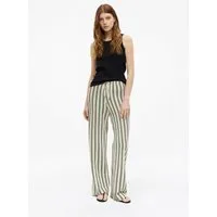 s.Oliver Chinos Hose Gestreifte Wide-Leg-Hose in Strickoptik