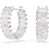 Swarovski Paar Creolen Matrix