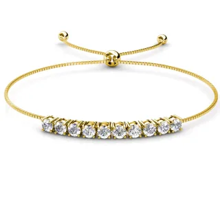 Crystal Mia Armbänder - Gold und Kristall