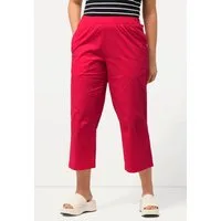 Ulla Popken 7/8-Hose 7/8-Hose Ruby geformtes Knie gerades Bein