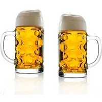 Stölzle-Oberglas Bierglas Stölzle ISAR Bierkrug 0,5L 2er set, Kristallglas
