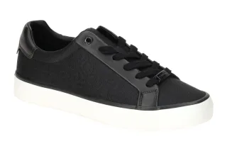 Calvin Klein Damenschuhe VULC LACE UP HW02412 BEH ck black - sportliche Schn?...