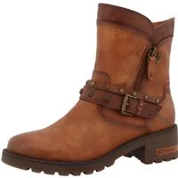 Mustang Shoes Haukea Winterboots Biker Boots mit Blockabsatz und TEX-Membrane