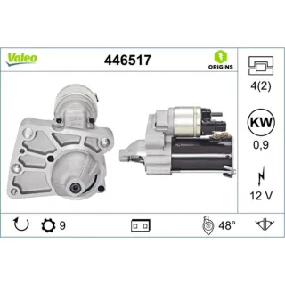 Valeo Starter Citroen DS Mini Peugeot 446517