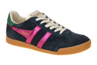 Gola Damenschuhe CLB790EK ELAN GLITZ TRAINER navy/fuchsia/emerald Sneaker