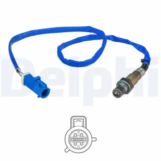 Delphi Lambdasonde nach Katalysator Ford C-Max Fiesta Focus Grand Tourneo Transit