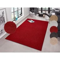 HANSE Home Teppich Pure 100 Kurzflor, rechteckig, Höhe: 13 mm, Kurzflor, uni, umkettelt, Läufer, Wohnzimmer, Kinderzimmer, Flur