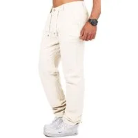 CARISMA Chinos Herren Leinen Baumwoll Mix Hose lang angenehm regular fit 2220-RF in Unifarbe