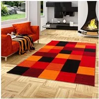 Pergamon Designteppich Designer Teppich Brilliant Karo, Rechteckig, Höhe: 13 mm