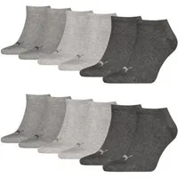 PUMA Sneakersocken Soft Cotton (6-Paar) mit Cat-Logo und PUMA-Schriftzug