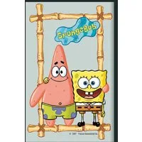 Dekospiegel KS6 Spongebob - Portrait - Bedruckter Spiegel