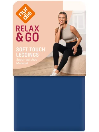 NUR DIE Damen Leggings Soft Touch - Relax & Go