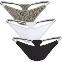 Calvin Klein Underwear Tanga (Packung, 3er-Pack) Körpernahe Passform mit elastischem Bund