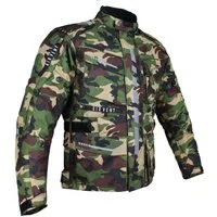 Alpha Speeds Motorradjacke Herren Motorrad Textil Jacke Biker wasserdicht Jacke mit Protektoren Sport, Innenjacke ist trennbar: All Season, Camouflage Grün