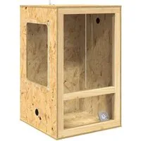 vidaXL Terrarium Terrarium Braun 50 x 50 x 80 cm OSB