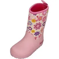 KOEL Neopren Wellie Barfußschuh Fuchsia Flowers