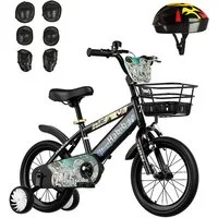 Habib Gruppe Kinderfahrrad Dino Jungen 12 14 16 Zoll ab 3 Jahre, Kinderfahrrad Jungen ab 3 Jahre im Dinosaurier-Design