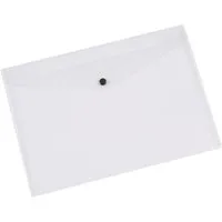 Connect Fächermappe Dokumententasche A4 PP bis 50 Blatt transparent