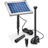esotec Solarpumpe 5/470 Teichpumpen-System WaterSplash, 470l/h, Solarmodul 5Wp 101012 (Komplettset)
