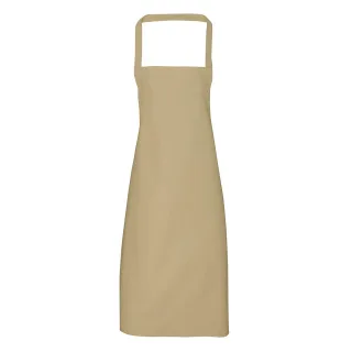 Premier Ladies/Womens Slim Apron (ohne Tasche) (2er-Pack) (Khaki)