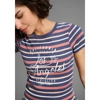 KangaROOS T-Shirt kurzärmelig, sehr figurbetont, aus Baumwolle und Polyester