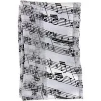mugesh Schal Schal Noten, für Musikerinnen und Musiker