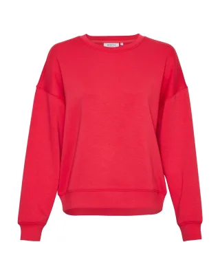 msch copenhagen - MSCHIma Q Sweatshirt rose red - Gr. - L/XL