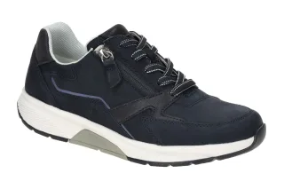 Gabor 86.878.36 ROLLINGSOFT Damen Schn?r-Halbschuhe blau/ocean bequem & stylish