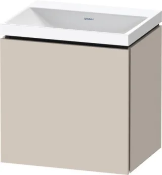 Duravit L-Cube c-shaped Set wandhängend Taupe Matt 450x350x480 mm - LC6948N91910000 LC6948N91910000