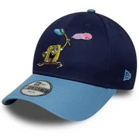 New Era Baseball Cap Spongebob Schwammkopf New Era Spongebob 9Forty Kids Cap Blau (1-St)