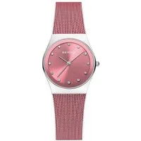 Bering Quarzuhr Bering Classic rosa glänzend 12927-989 12927-989, Hochwertiges Produkt mit zeitlosem Design, sorgfältiger Verarbeitung