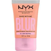NYX PROFESSIONAL MAKEUP Foundation BARE WITH ME BLUR SKIN TINT, mit langanhaltender Formel