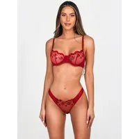 Orchibelle Set: Bügel-BH Sexy Dessous-Set, Reizwäsche (Set, 2-tlg., mit Tanga/Panty) Lingerie Set, Unterwäsche Set für Frauen