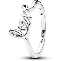 Pandora Fingerring Pandora Handgeschrieben Love Ring 193058C00 Damenring