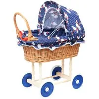 YULKA Puppenwagen Vintage Edition, Handarbeit