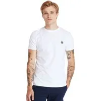 Timberland T-Shirt DUNSTAN RIVER Short Sleeve Tee mit Logostickerei, aus Baumwolle