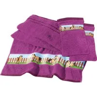 Erwin Müller Handtücher Kinder-Frottier-Set 3-teilig (1 HT + 2 WH), Walk-Frottier Uni