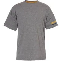 CAT CATERPILLA T-Shirt T-Shirt Essential Range Herren Grau Größe S 100% Baumwolle Workwear Shirt Arbeitskleidung