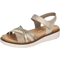 Remonte Riemchensandale, Keilabsatz, Sommerschuh, Sandalette mit herausnehmbarer Softeinlage