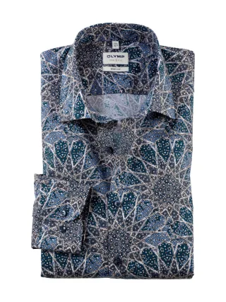 OLYMP - Body Fit : Businesshemd blau - Gr. - 38