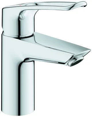 GROHE Waschtischarmatur Eurosmart 23980_3 S-Size offener Hebel PO-Ablaufgrt. chrom, 23980003 23980003