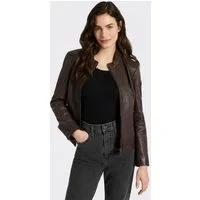Mauritius Lederjacke MWYouvie mit Stehkragen
