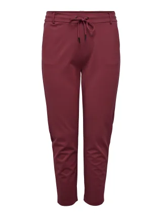 ONLY CARMAKOMA - CARGOLDTRASH CLASSIC PANT NOOS Ruby Wine - Gr. - 46/32