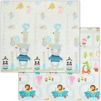 relaxdays Spielmatte Faltbare Spielmatte mit Tieren (1-St)