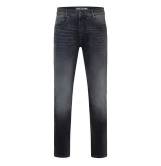 MAC - MAC JEANS - Arne, Recycled Denim schwarz - Gr. - 32
