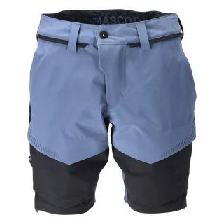 MASCOT Herren Shorts CUSTOMIZED Steinblau / Schwarzblau 56 - 22149-605-85010-24C56